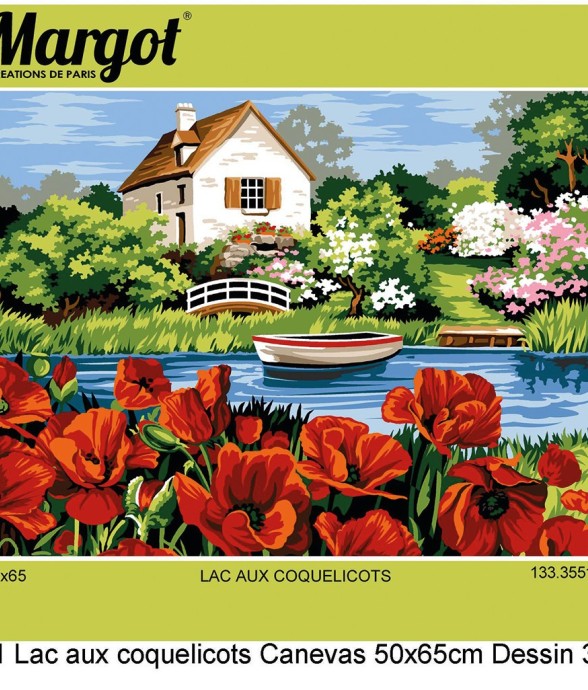 Canevas Margot Le Lac Aux...