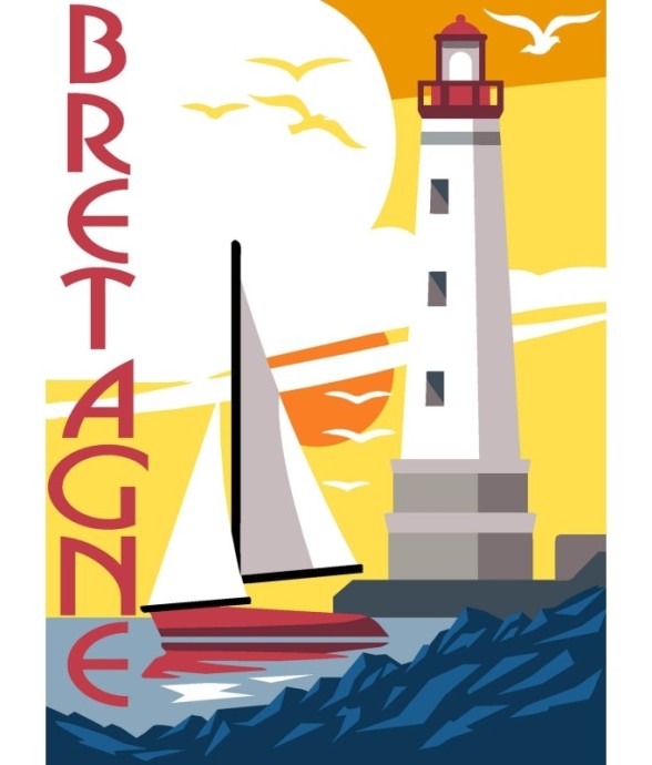 Canevas Margot Bretagne...