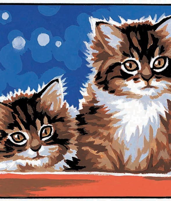 Kit canevas Chatons 20x25cm