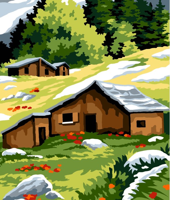 CANEVAS PÉNÉLOPE SEG 25X60