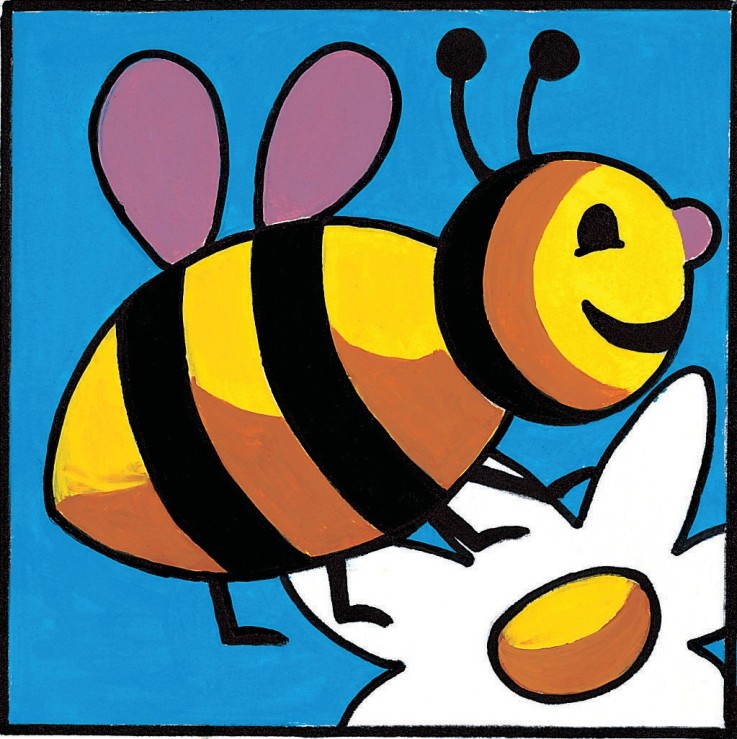 Kit canevas soudan enfant Abeille