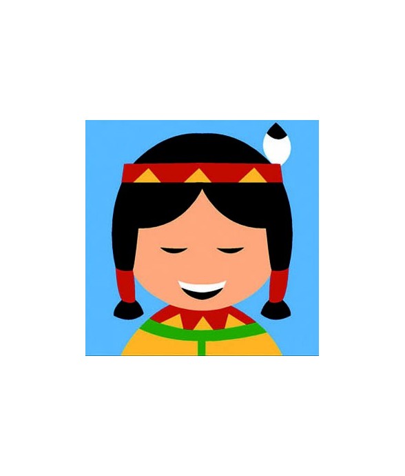 Kit canevas Soudan Indien...