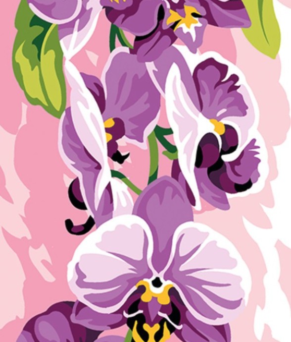 Canevas SEG Orchidée 25x60 cm