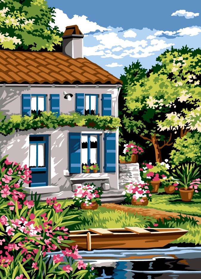 CANEVAS PÉNÉLOPE SEG 45X60