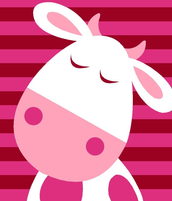 Kit canevas Soudan La vache...