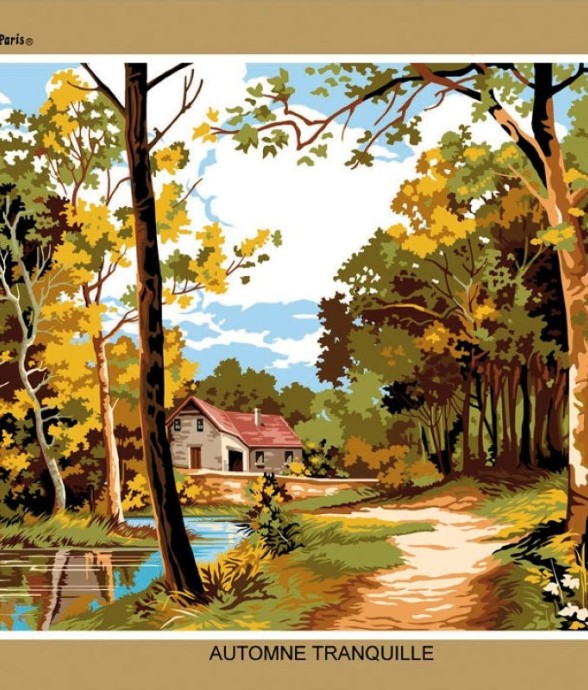 Canevas antique Automne...