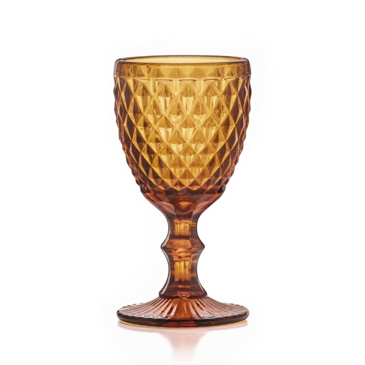 6 verres à pieds 20 cl - Diamond