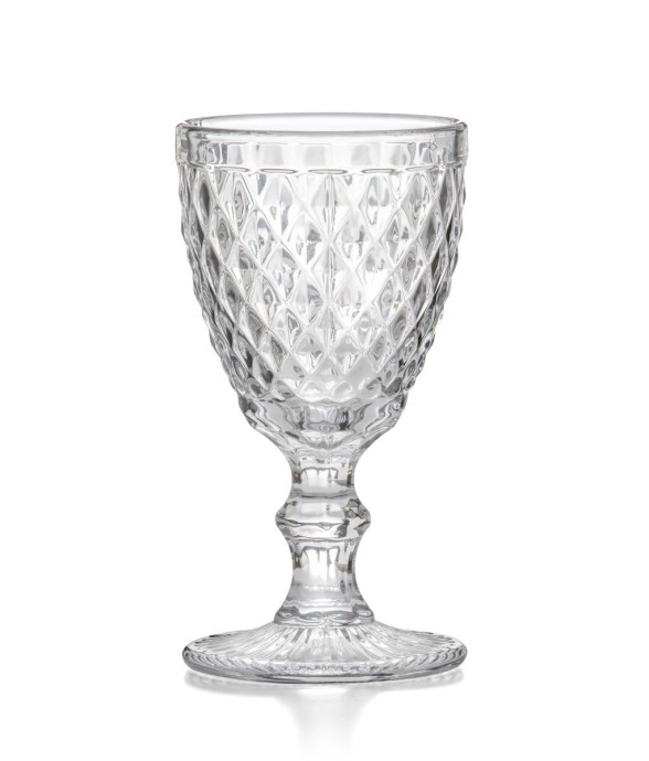 6 verres à pied 20cl