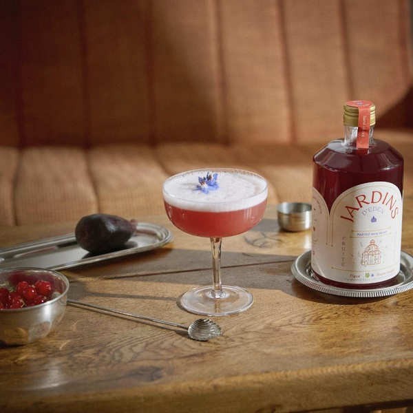Jardins d'Eden 0% Figues et Fruits rouges - Apéritif bio sans alcool - Bouteille de 70cl
