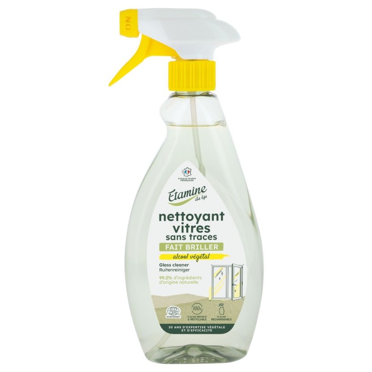 Spray nettoyant vitres  - Alcool végétal (500ml)