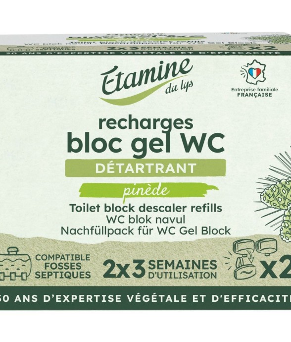 Recharge bloc gel WC...