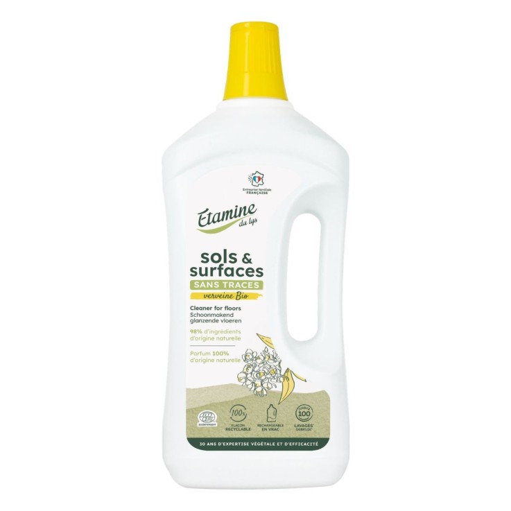 Nettoyant sols et surfaces - Verveine bio (1L)