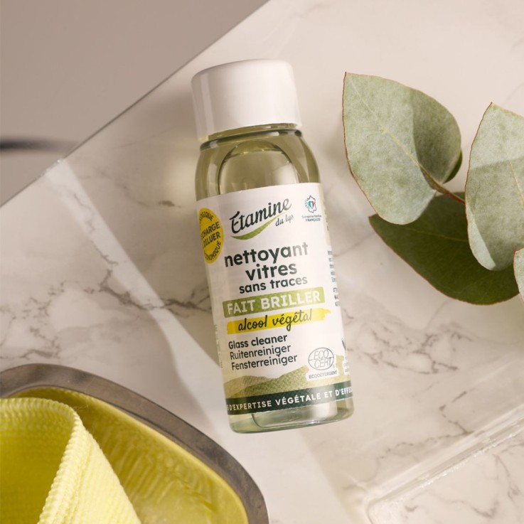 Recharge à diluer nettoyant vitre - Alcool végétal (50ml)