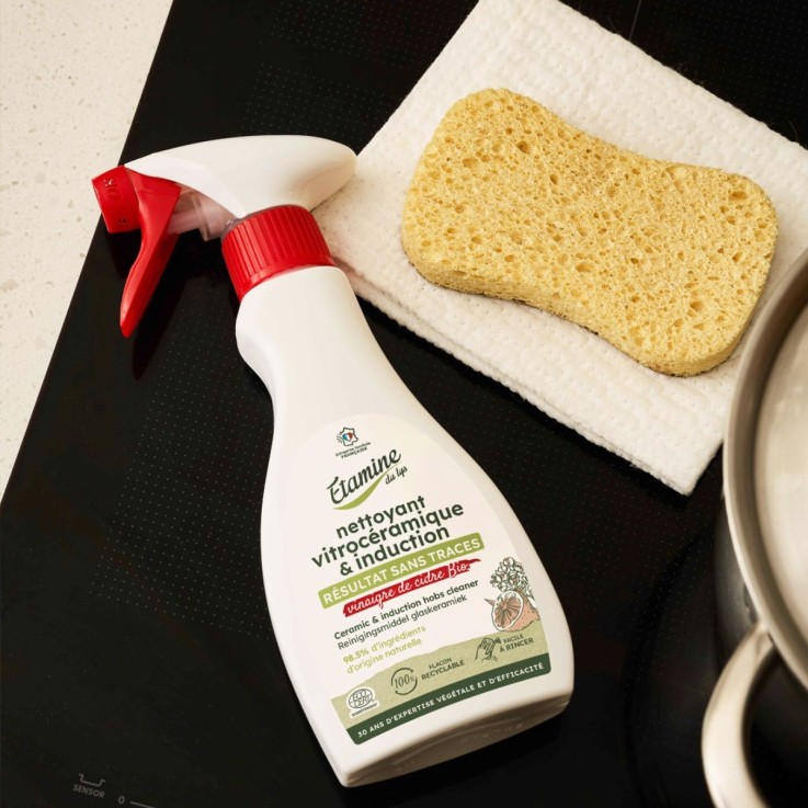 Nettoyant vitrocéramique et induction - Vinaigre bio (240ml)