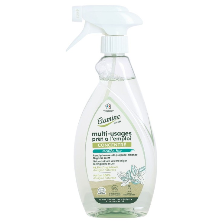 Multi-usage prêt à l'emploi - Menthe bio (500ml)