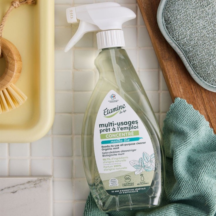 Multi-usage prêt à l'emploi - Menthe bio (500ml)