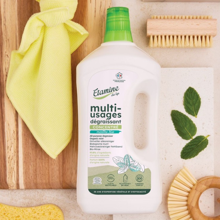 Multi-usage concentré dégraissant - Menthe bio (1L)