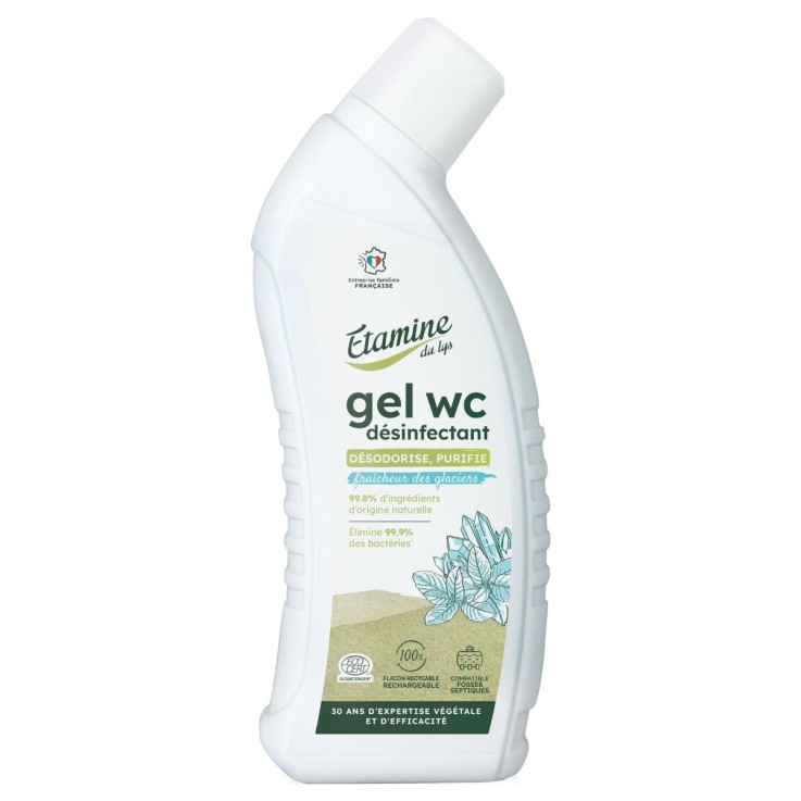 Gel WC désinfectant - Fraîcheur des glaciers (750ml)