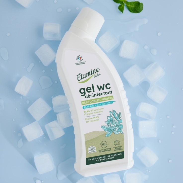 Gel WC désinfectant - Fraîcheur des glaciers (750ml)