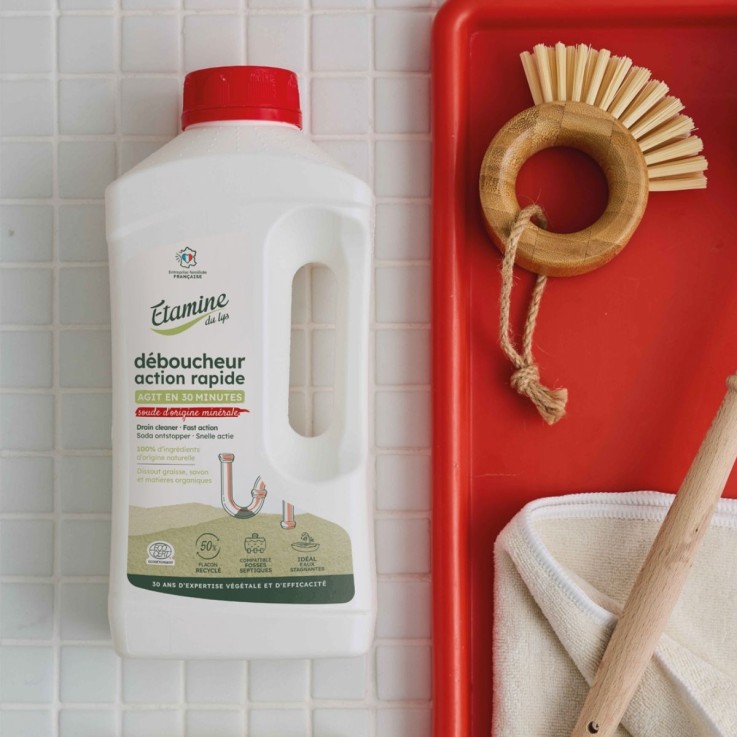 Déboucheur action rapide - Soude d'origine minérale (1L)