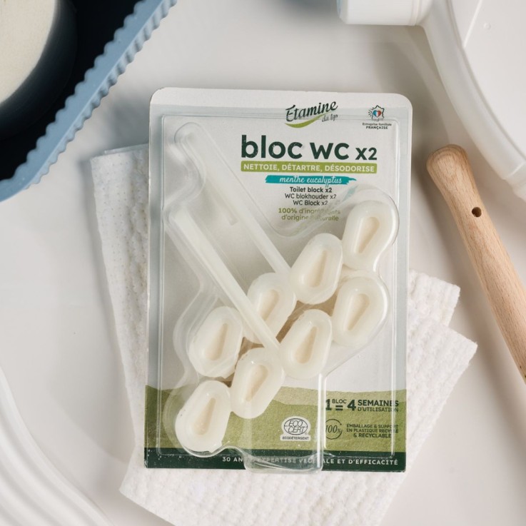 Bloc WC - Menthe eucalyptus (x2)
