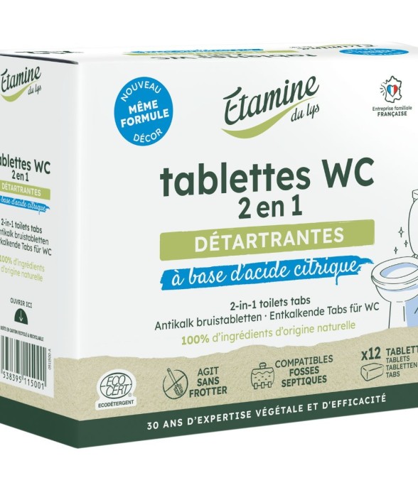 Tablettes WC 2 en 1 (250g)