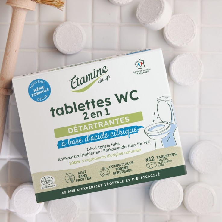 Tablettes WC 2 en 1 (250g)