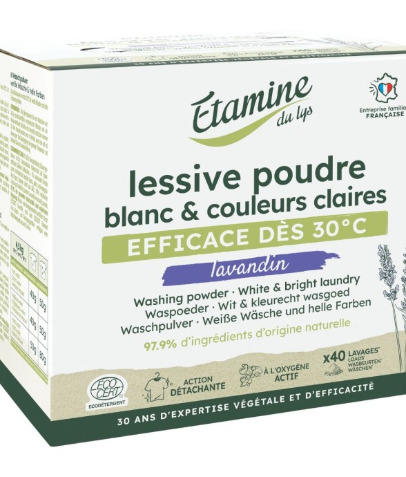 Lessive poudre blanc &...