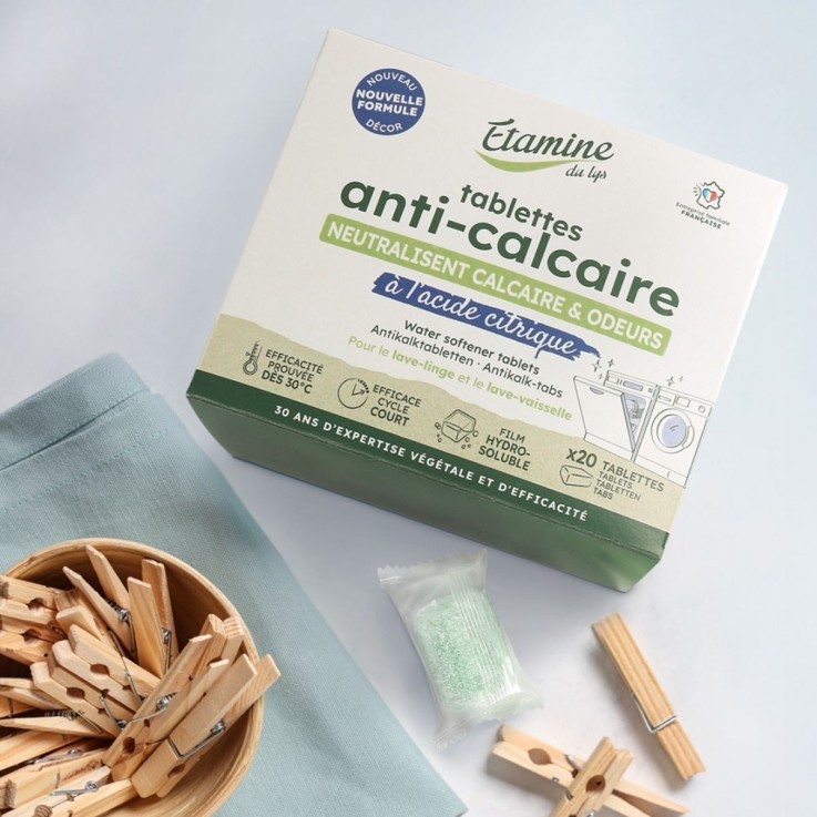 Tablettes anti-calcaire (x20)