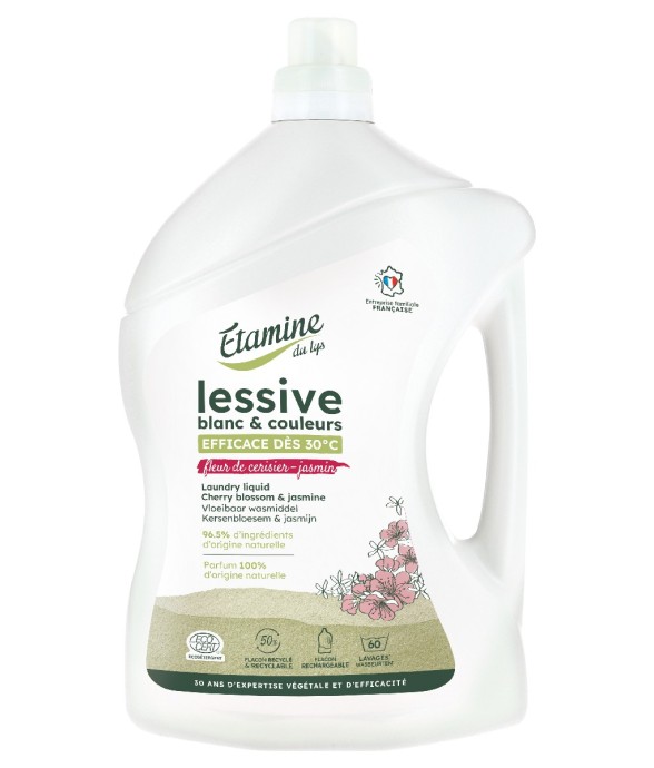 Lessive liquide blanc &...