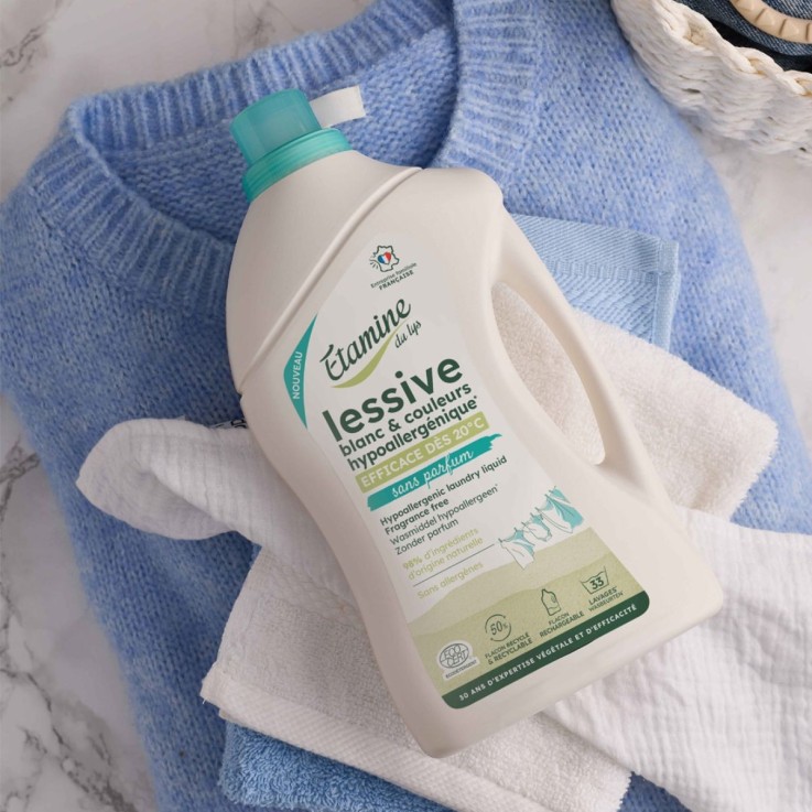 Lessive liquide hypoallergénique sans parfum (1L)