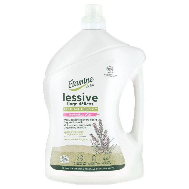 Lessive liquide linge délicat - Lavandin bio (3L)