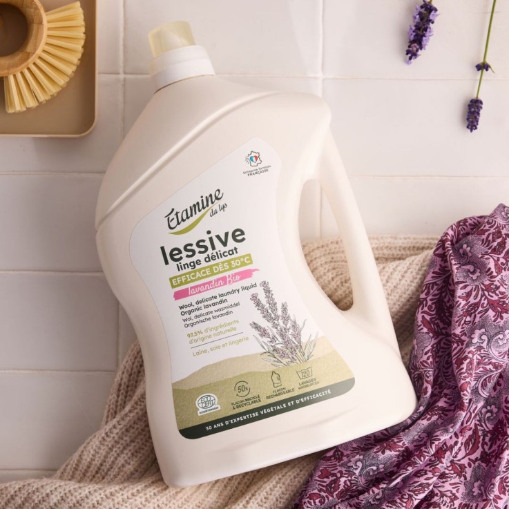 Lessive liquide linge délicat - Lavandin bio (3L)