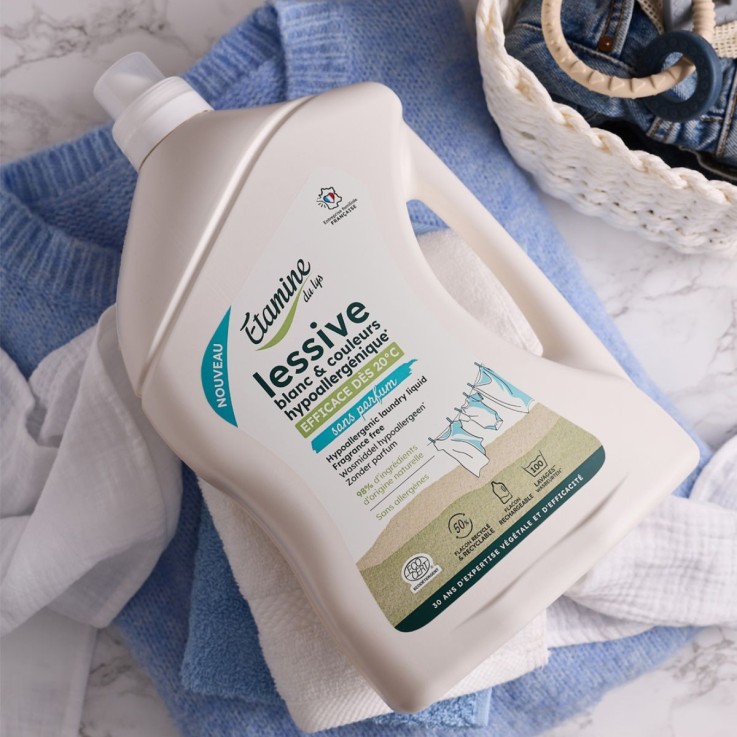 Lessive liquide hypoallergénique sans parfum (3L)