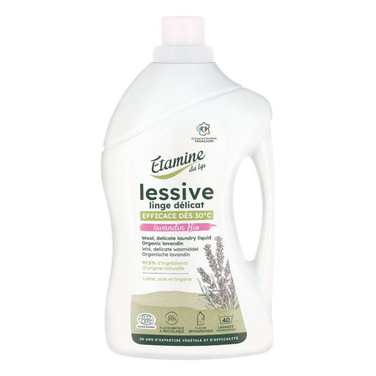 Lessive liquide linge délicat - Lavandin bio (1L)
