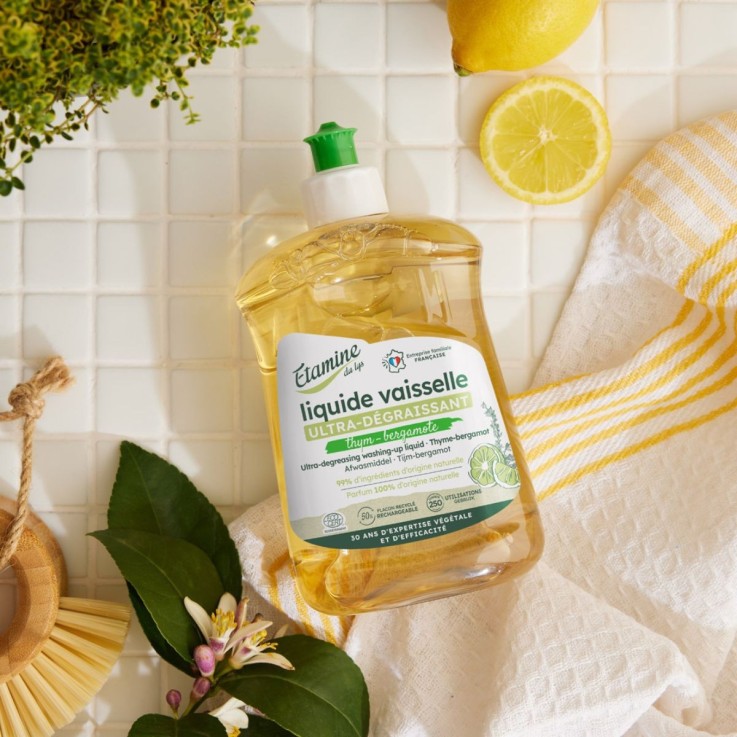 Liquide vaisselle thym & bergamote (500ml)