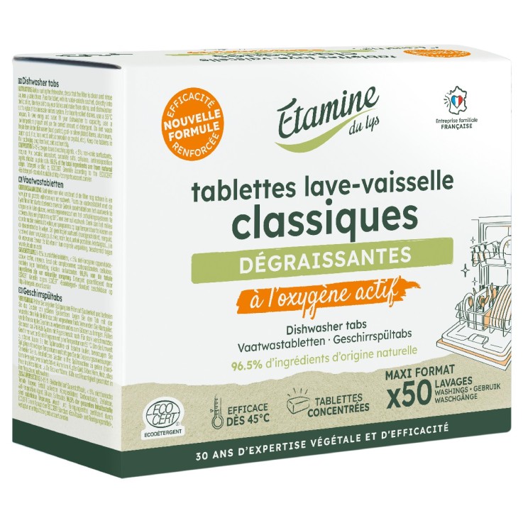 Tablettes lave-vaisselle classiques (x50)