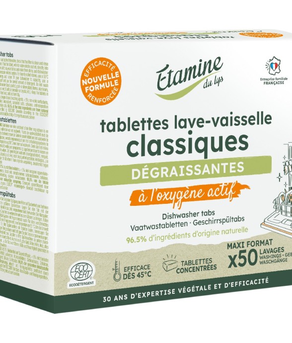 Tablettes lave-vaisselle...
