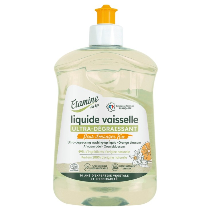 Liquide vaisselle fleur d'oranger (500ml)