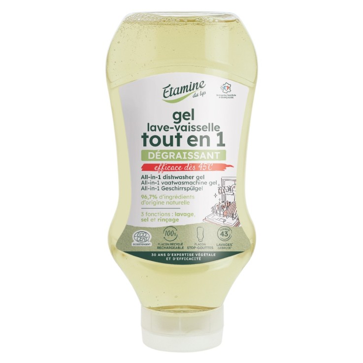 Gel lave-vaisselle tout en 1 (870ml)