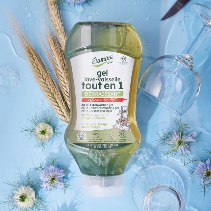 Gel lave-vaisselle tout en 1 (870ml)
