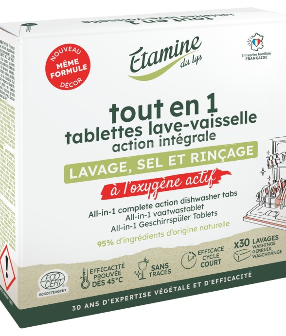 Tablettes lave-vaisselle...
