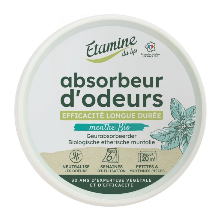 Absorbeur d'odeurs - Menthe bio (250g)
