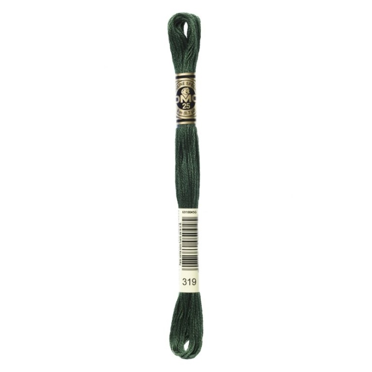 Fil Mouliné DMC Gold Concept 8M Col. 319 Broderie et Point de Croix