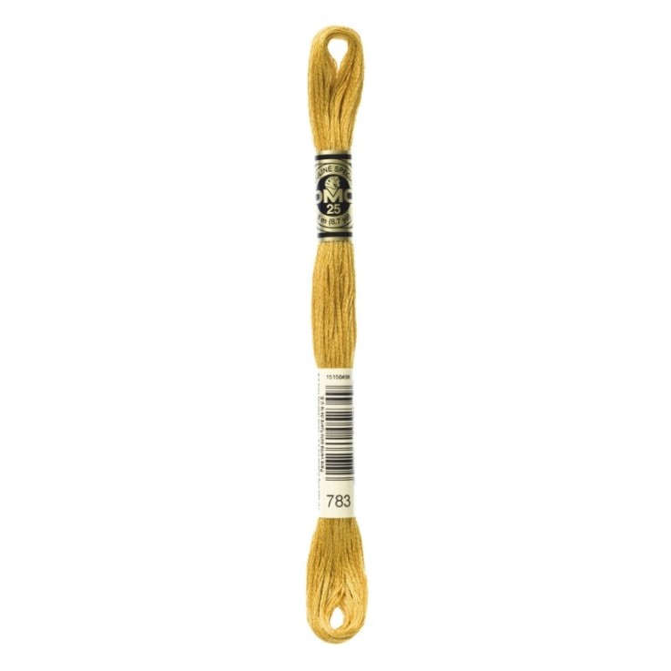 Fil Mouliné DMC Gold Concept 8M Col. 783 Broderie et Point de Croix