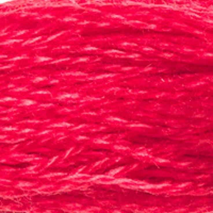 Fil Mouliné DMC Gold Concept 8M Col. 666 Broderie et Point de Croix