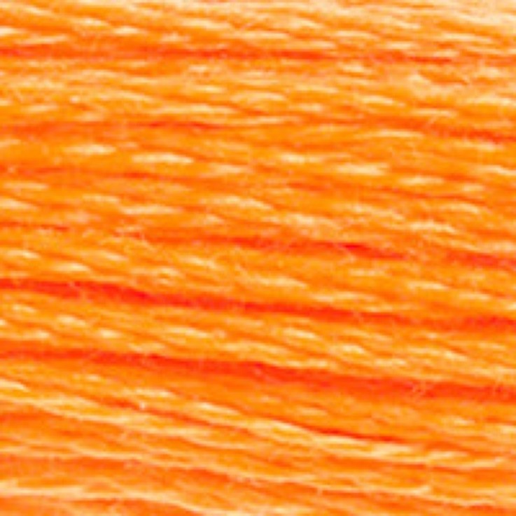 Fil Mouliné DMC Gold Concept 8M Col. 741 Broderie et Point de Croix