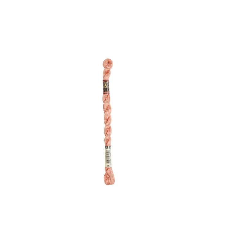 Fil DMC Coton Perlé Médium N5 Col. 758