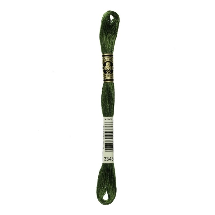 Fil Mouliné DMC Gold Concept 8M Col. 3345 Broderie et Point de Croix