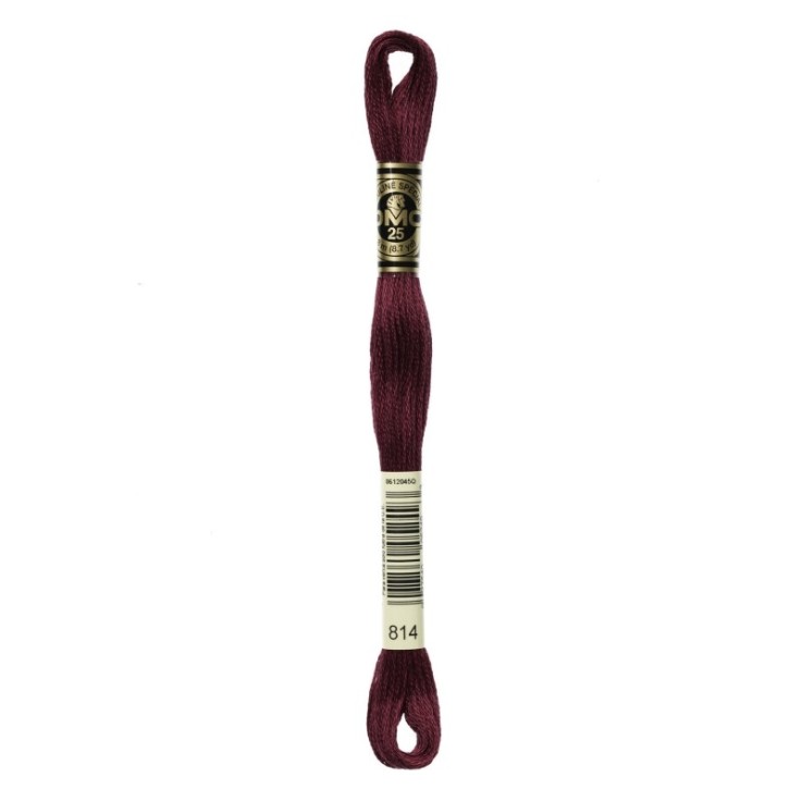Fil Mouliné DMC Gold Concept 8M Col. 814 Broderie et Point de Croix